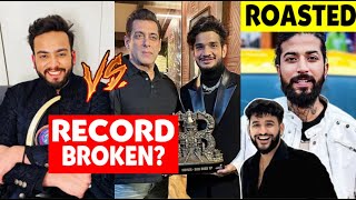 Munawar Faruqui Vs Elvish Yadav’s Record After Winning Bigg Boss UK07 Rider Roasted Dhruv Rathee [upl. by Anelrad]