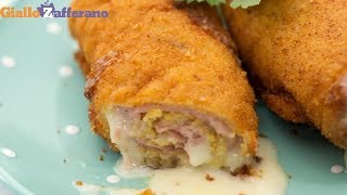 Involtini di cotoletta  Ricetta in 1 minuto [upl. by Nadruoj]