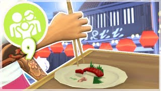 ¡NOS VAMOS A UN RESTAURANTE JAPONÉS🍣  Los Sims 4 PAPÁS Y MAMÁS — Ep 9 [upl. by Hoang928]