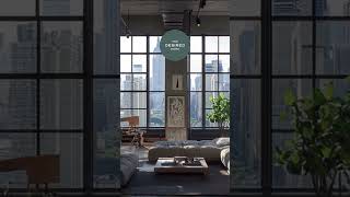 NewYork Loft Interior Design [upl. by Bunde482]