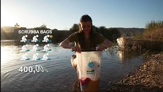 The Scrubba Waterclear wash bag  our newest travel amp camping portable washing machine [upl. by Digdirb]