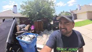 Garage Clean out amp Investor Driveway Clean Out  Junk Removal Business [upl. by Drescher]