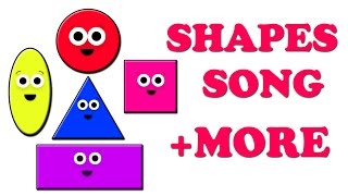 Shapes Song  Abc Song  Number Song Plus More Nursery Rhymes  kids tv [upl. by Sanez368]