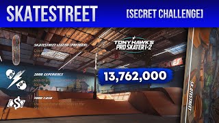 THPS 12 SKATESTREET SCORE secret challenge [upl. by Enrobialc382]