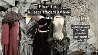 Paris Palais Galliera Fashion museum Dec2023exhibitionAlaïadesignfashionhistorycouture [upl. by Mccollum872]