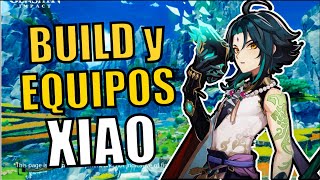 BUILD y EQUIPOS para XIAO 13  Genshin Impact Gameplay Español [upl. by Clio]