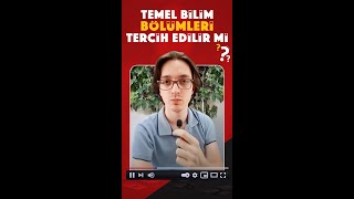 Temel Bilim Tercih Edilir Mi [upl. by Malim589]