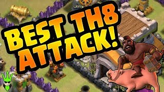 GOHO IS THE BEST TH8 ATTACK  GoHo Strategy Breakdown  Clash of Clans  How to TH8 GoHo [upl. by Cud250]