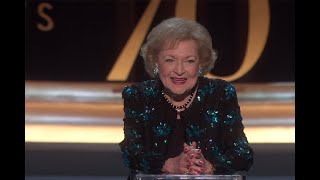 70th Emmy Awards A Celebration for Betty White [upl. by Nyleek]