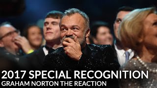 NTA 2017 Special Recognition  Graham Norton The Reaction [upl. by Camroc73]