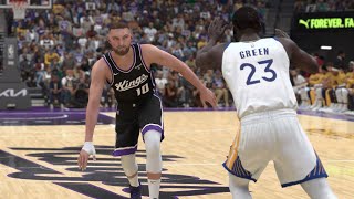 West PlayIn Tourney Warriors vs Kings  NBA 2K24 Gameplay PS5 [upl. by Joaquin]