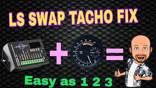 Ls swap  How to fix tacho not working [upl. by Ilah]