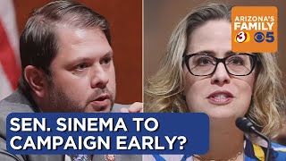 Sen Kyrsten Sinema ready to start campaigning early [upl. by Alane]