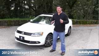 2012 Volkswagen Jetta SEL Test Drive amp Car Video Review [upl. by Nagap]