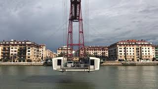 Vizcaya Bridge  UNESCO World Heritage Site near Bilbao Spain [upl. by Suollecram105]