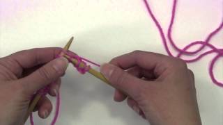 Learn to Knit English Style  Tutorial  Knitting Blooms [upl. by Enrique]