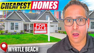 CHEAPEST Homes In The Most EXPENSIVE Myrtle Beach Community [upl. by Atterahs]