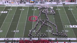 The Ohio State University Marching Band Michael Jackson Tribute Oct 19 2013 [upl. by Mahseh]