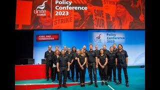 Unite the Union Policy Conference 2023 [upl. by Yevette366]