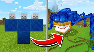 Shin Sonic Boss MOD in Minecraft Pocket Edition [upl. by Inigo]