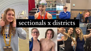 SWIM SECTIONALS AND DISTRICTS 2022 [upl. by Lesoj]