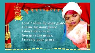 Lord i live by your grace lyrics by Stephanie praise [upl. by Fenwick776]