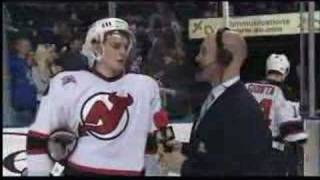 Brian Gionta Zach Parise interviews with Pierre McGuire [upl. by Yerocal]