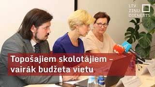 Pedagogu trūkumu cer risināt ar divreiz lielāku budžeta vietu skaitu augstskolās [upl. by Convery759]