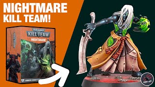 KILL TEAM NIGHTMARE  Drukhari Mandrakes Vs Night Lords  New Warhammer Set Reveal [upl. by Gilleod]