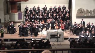 Bachwoche Stuttgart 2015 Abschlusskonzert quotPreis und Dankquot J S Bach quotOsterOratoriumquot BWV 249 [upl. by Randal]