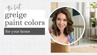 The best greige paint colors [upl. by Kraul741]