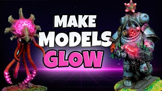 How to paint Fluorescent Glow on your Miniatures [upl. by Moll903]