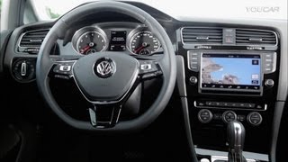 2013 VW Golf MK7  INTERIOR [upl. by Fechter]