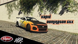 GTA V 2024 Vapid Dominator GTX MOD [upl. by Bumgardner206]