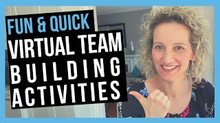 Virtual Team Building Activities IDEAS FOR REMOTE TEAMS [upl. by Jamal930]