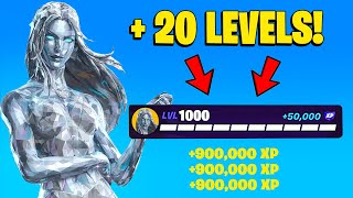 Fortnite SEASON 4 CHAPTER 5 AFK XP GLITCH In Chapter 5 900000 XP [upl. by Rocca858]