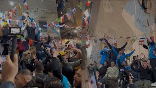 Argentina campione del Mondo 🇦🇷 Guardate che festa a Napoli a Largo Maradona 😍 [upl. by Torras]