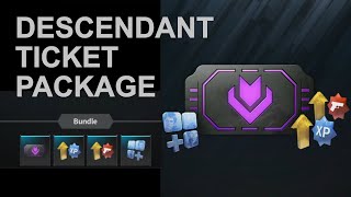 How to use TICKET PACKAGE The first Descendant [upl. by Aicetel]