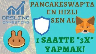 Pancakeswapta Yeni Listelenen Coin En Hızlı Nasıl Alınır Bir Saatte 3X Yapmak [upl. by Liarret]