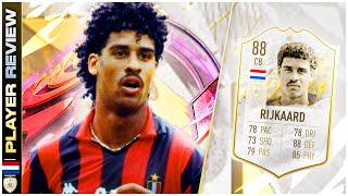 ICON 88 RATED FRANK RIJKAARD PLAYER REVIEW  FIFA 22 ULTIMATE TEAM  BEST VALUE CB IN THE GAME [upl. by Philoo862]