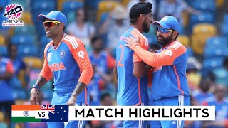 ICC T20 World Cup 2024  India vs Australia  Full Highlights 2024  IND VS AUS 2024 Highlights [upl. by Neyugn678]