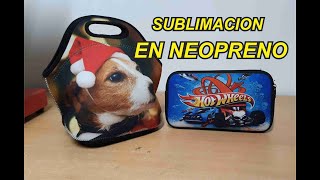 Tutorial Sublimación sobre Neopreno [upl. by Ikkaj]