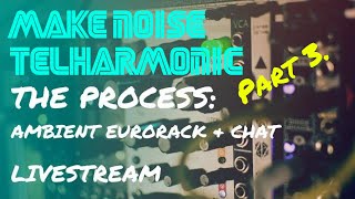 Telharmonic and Mutable Instruments Rings Play Chords  Ambient Eurorack LIVESTREAM [upl. by Sabrina]