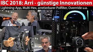 IBC 2018 Arri zeigt viele nützliche und günstige Produktionshelfer für Filmer [upl. by Ahsan]