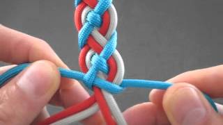 How to Make a Paracord Celtic Bar Bracelet by TIAT [upl. by Armitage]