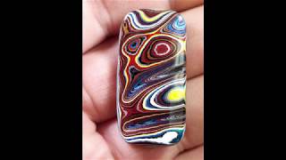 Step by Step Of How To Cut Professional Quality Fordite Cabochons MUST SEE 2 [upl. by Letnuahc748]