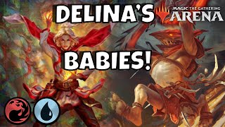 PRISMARI 2022  DELINAS GOBLINS  MTG Arena  BEST DampD DECKS STANDARD PLATINUM BO1 [upl. by Odrick]