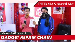 Visited Indias No1 Gadget Repair Chain  Phixman Saved All My Youtube Videos  Hindi [upl. by Leeland]