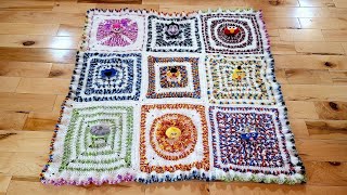 Crochet Baby Blanket  Bag O Day Crochet Along Finale [upl. by Gabriello116]