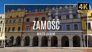 ZAMOŚĆ 4K  klasyczne renesansowe rewelacyjne miasto idealne … w dwa dni street walk  dron [upl. by Drarreg]